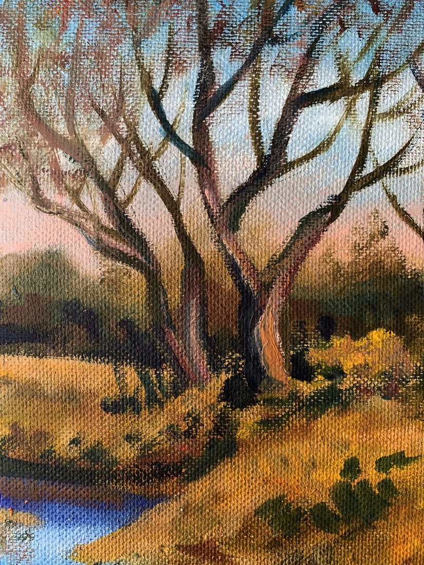 Oil painting Deep autumn Valentina Simashchuk - 6