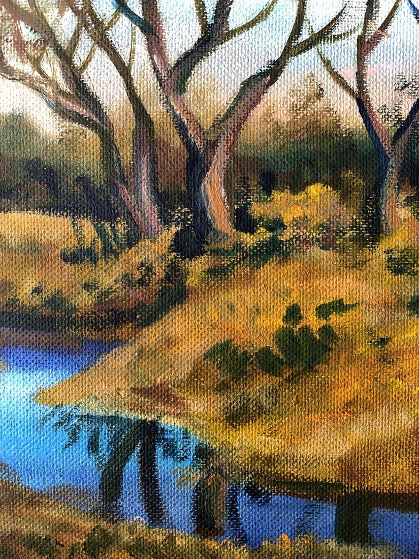 Oil painting Deep autumn Valentina Simashchuk - 7
