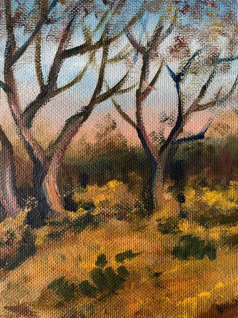Oil painting Deep autumn Valentina Simashchuk - 8