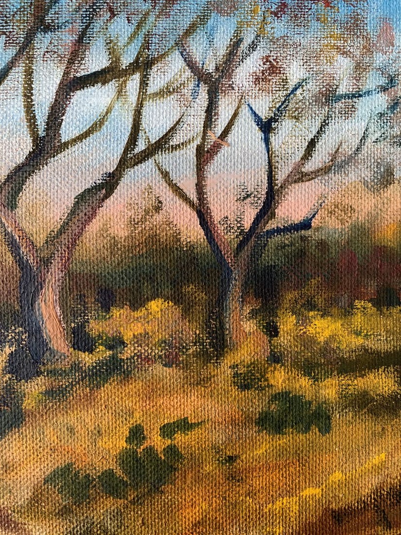 Oil painting Deep autumn Valentina Simashchuk - 9