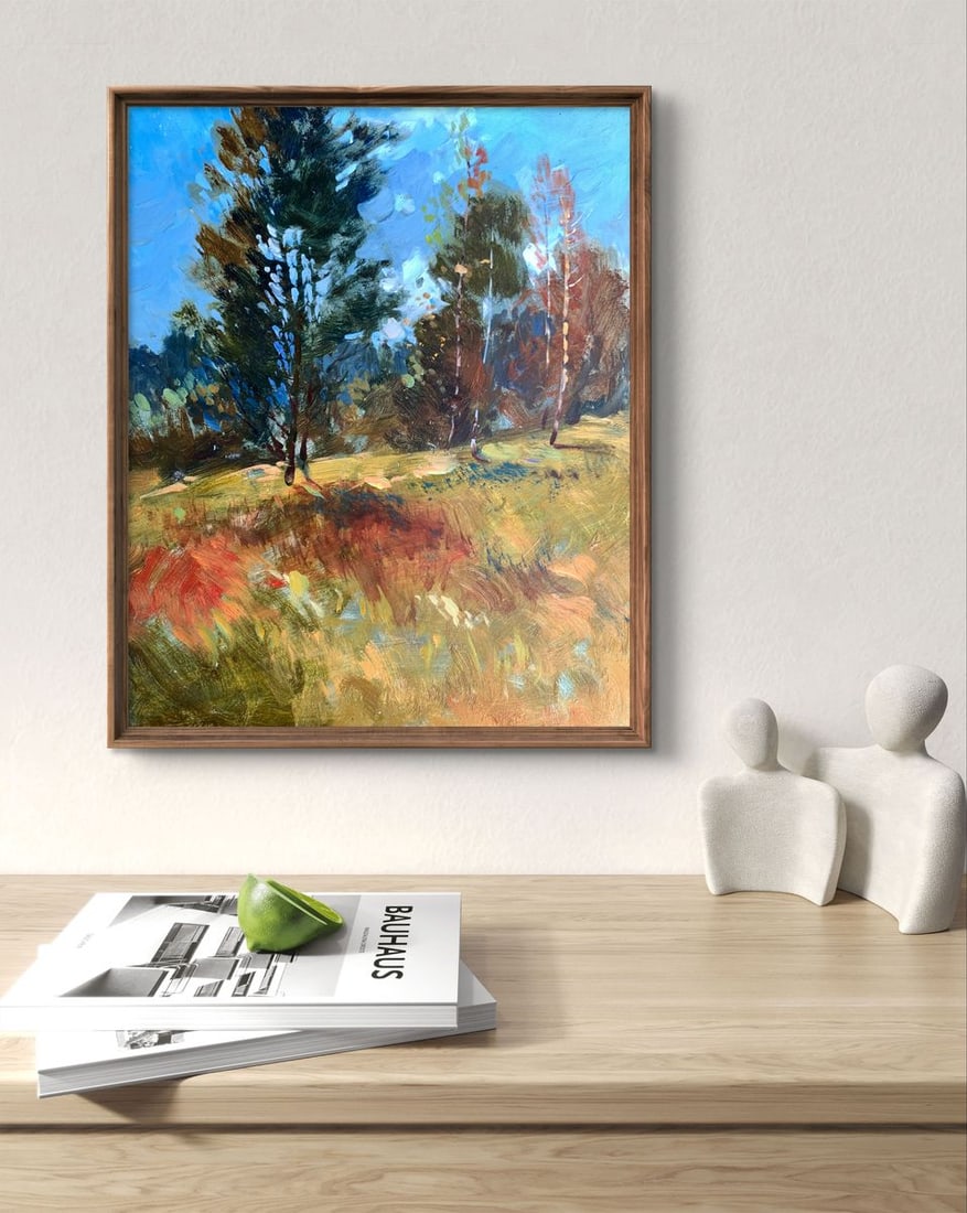 Oil painting Beginning of autumn Yuriy Suprunchuk - 2