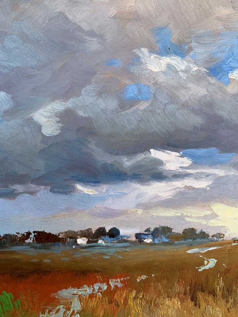 Oil painting Not far from the village Yuriy Suprunchuk - 6