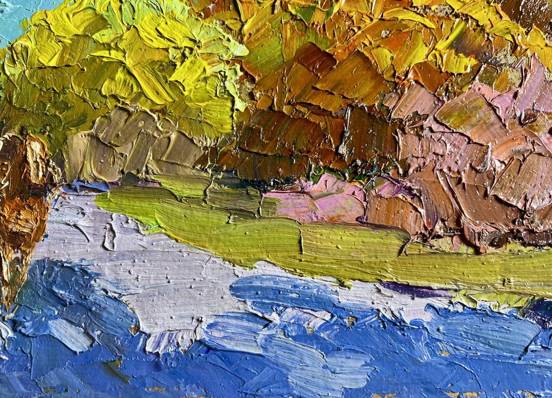 Oil painting Golden autumn Boris Serdyuk - 8