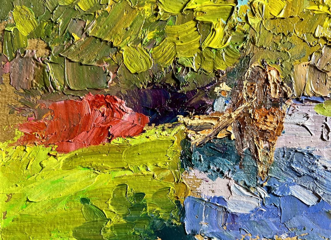 Oil painting Golden autumn Boris Serdyuk - 9