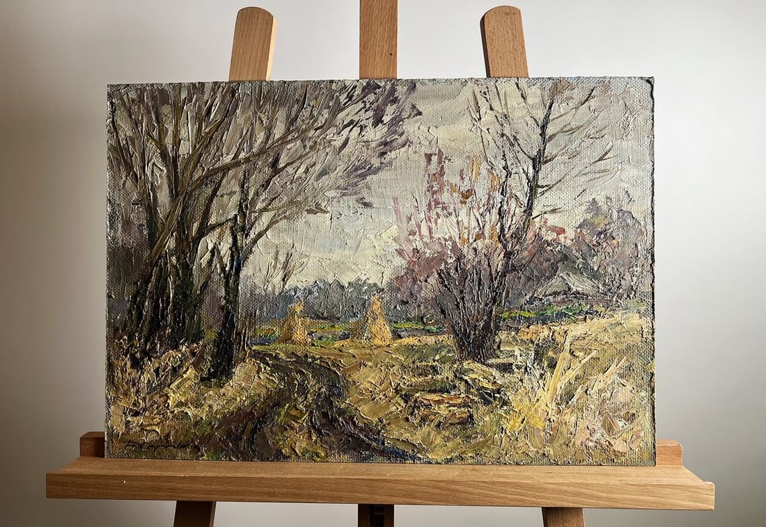 Oil painting Warm autumn days Boris Serdyuk (1 of 10)