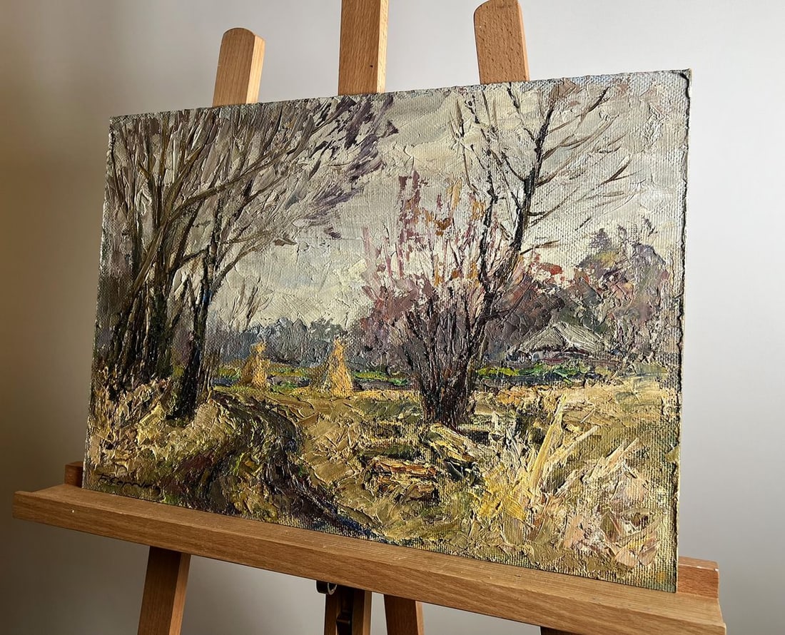 Oil painting Warm autumn days Boris Serdyuk - 2