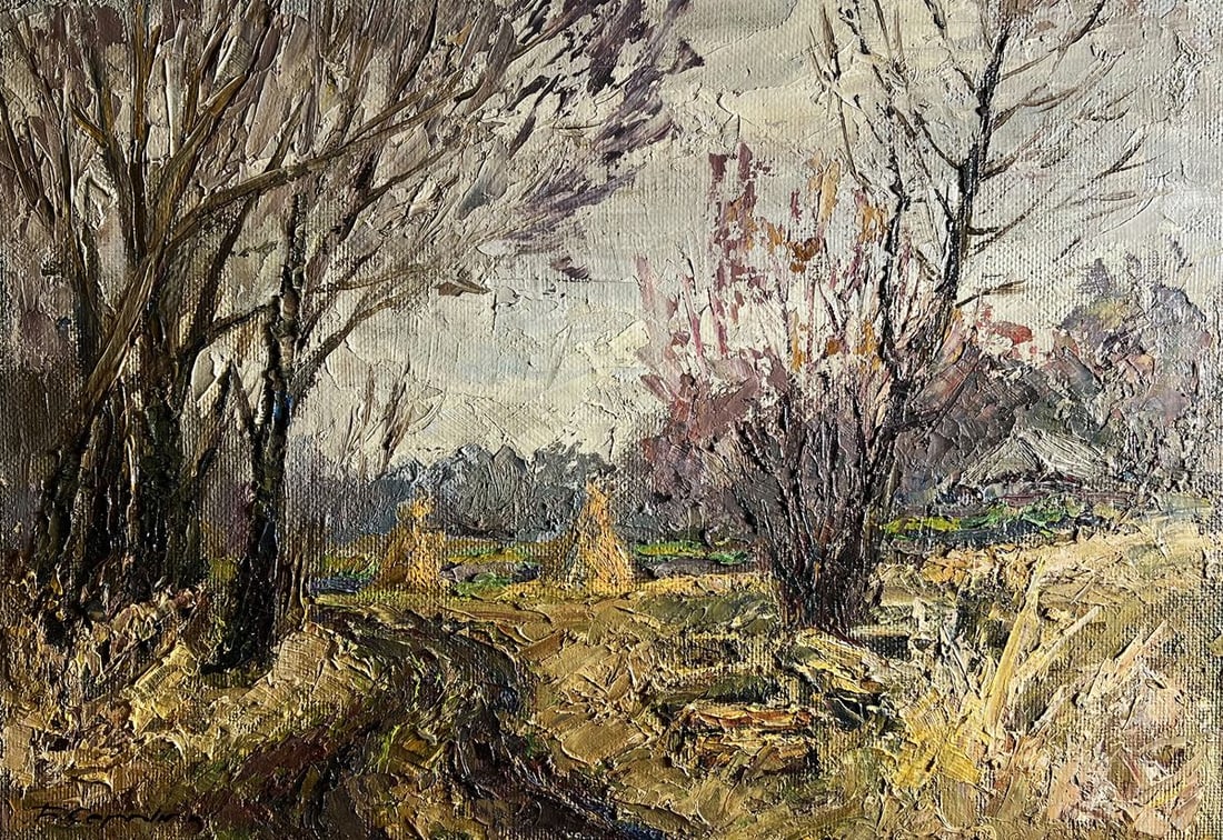 Oil painting Warm autumn days Boris Serdyuk - 3