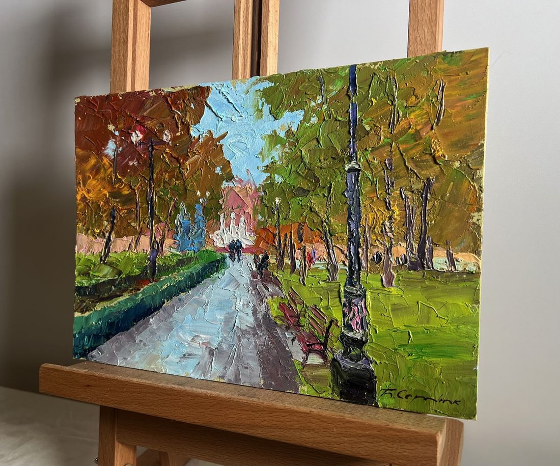 Oil painting City National Park Boris Serdyuk - 2