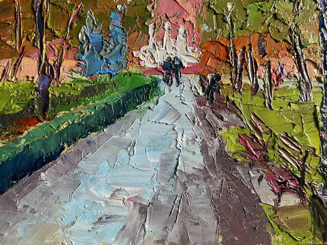 Oil painting City National Park Boris Serdyuk - 7