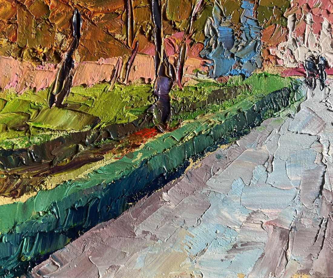 Oil painting City National Park Boris Serdyuk - 8