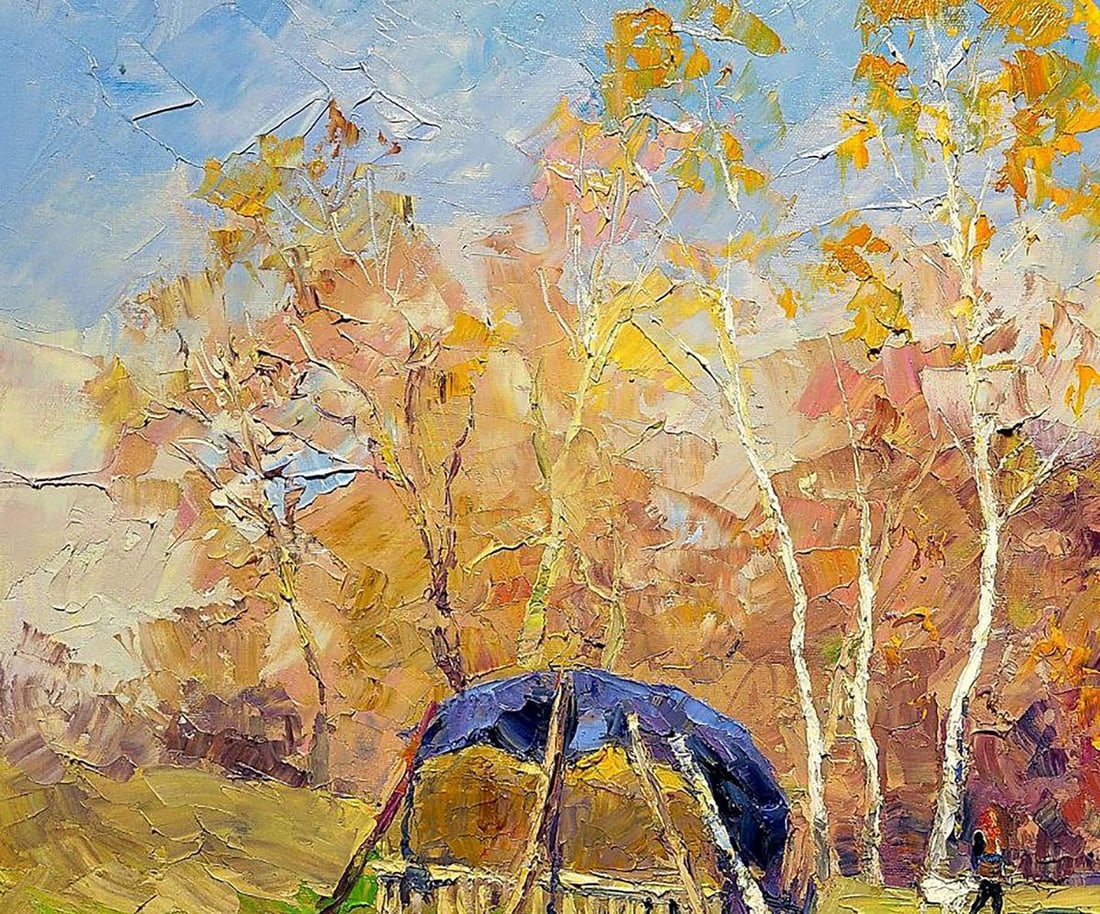 Oil painting October day Serdyuk Boris Petrovich - 4