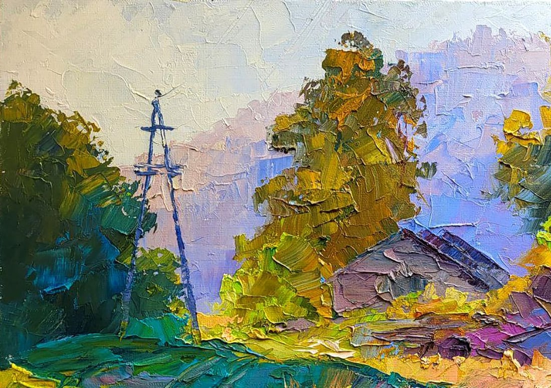 Oil painting Golden morning Serdyuk Boris Petrovich - 4