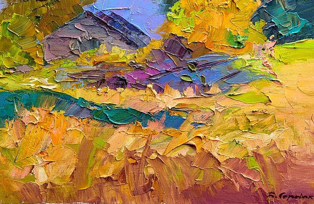 Oil painting Golden morning Serdyuk Boris Petrovich - 7