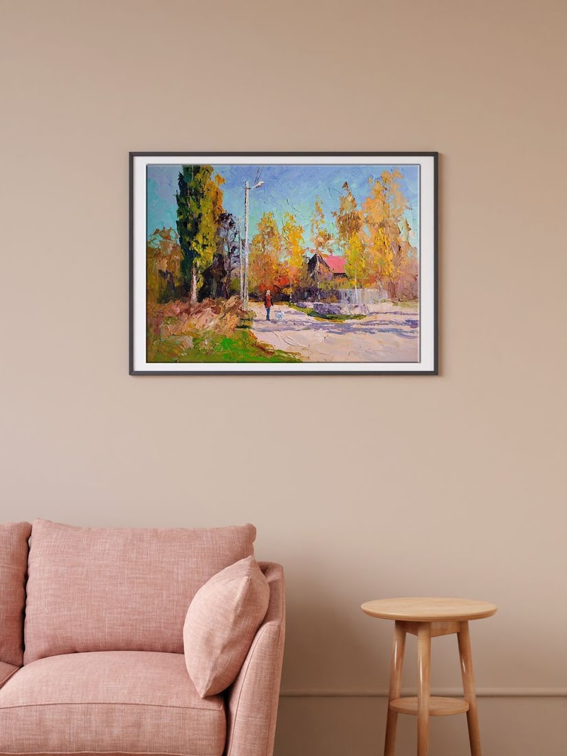 Oil painting Warm October Serdyuk Boris Petrovich - 2