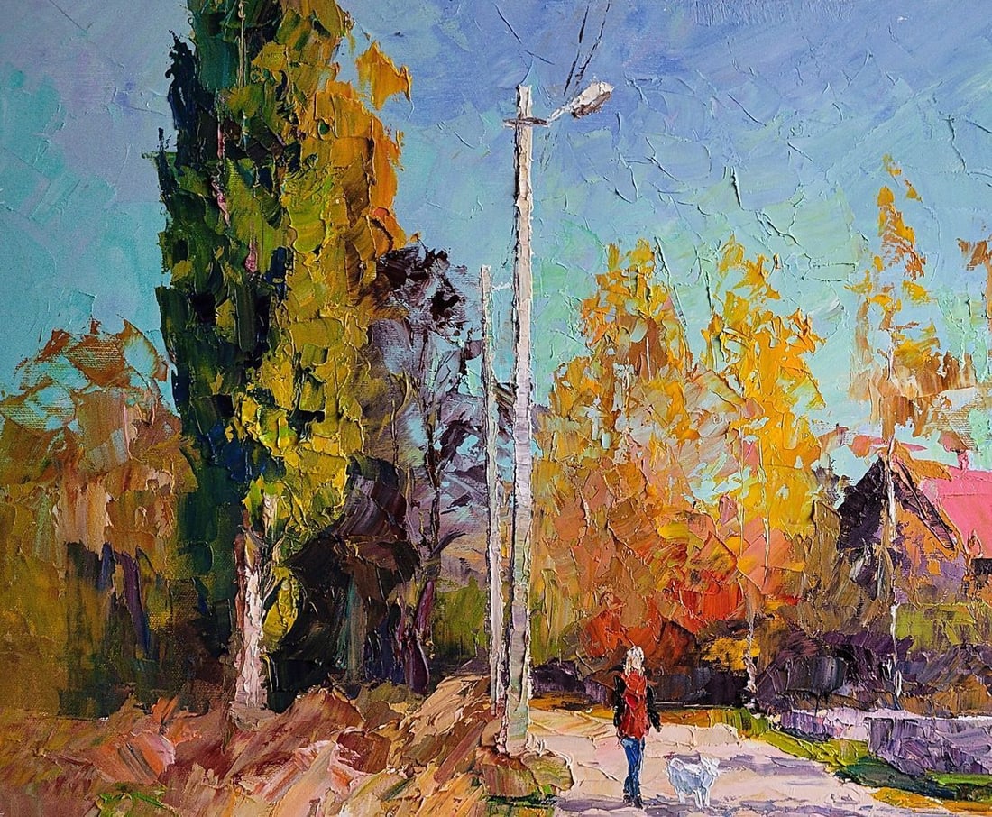 Oil painting Warm October Serdyuk Boris Petrovich - 4
