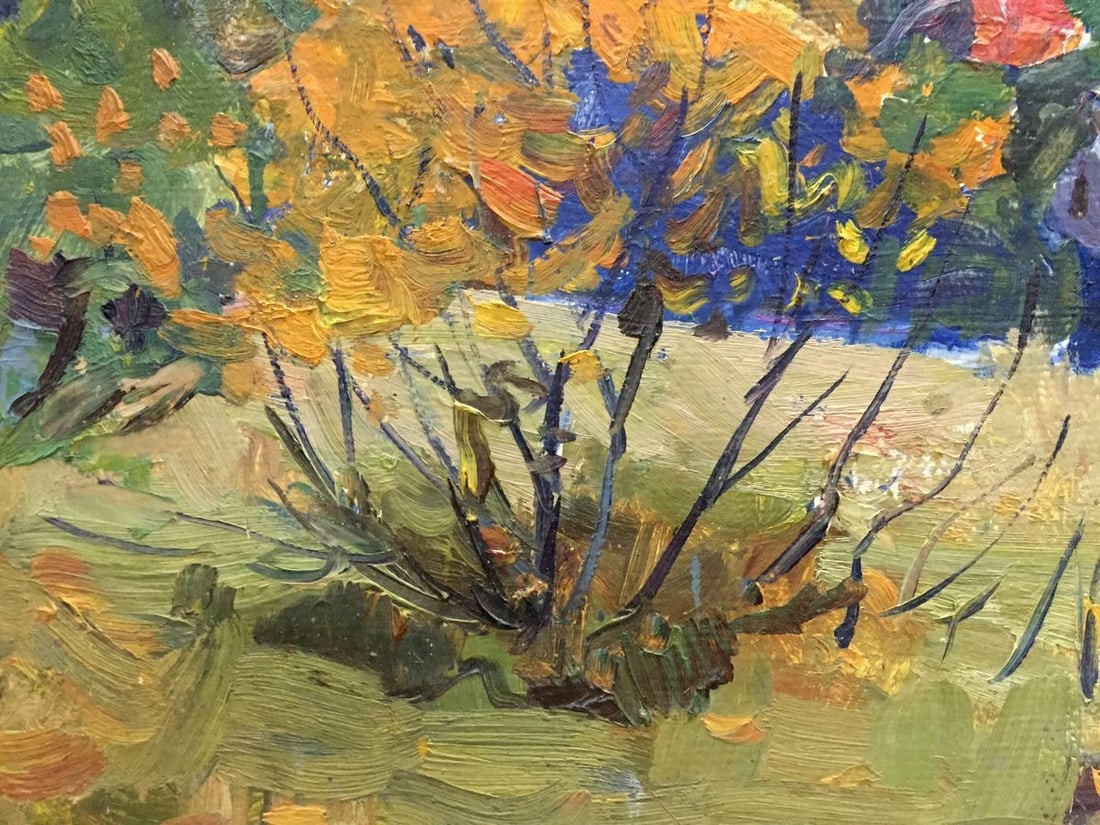 Oil painting Autumn Gantman Moses Faybovich - 2