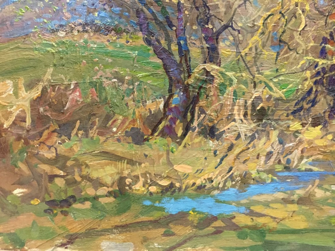 Oil painting Golden autumn Ol'khov Vladimir - 2