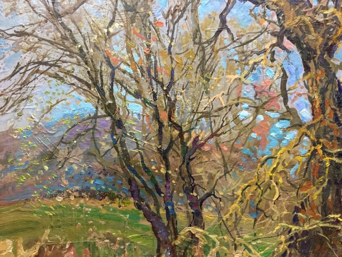 Oil painting Golden autumn Ol'khov Vladimir - 3