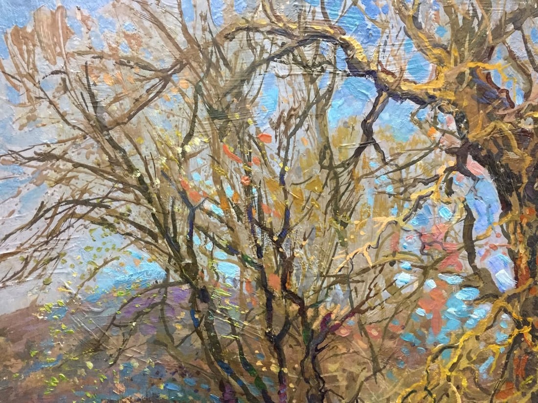 Oil painting Golden autumn Ol'khov Vladimir - 4