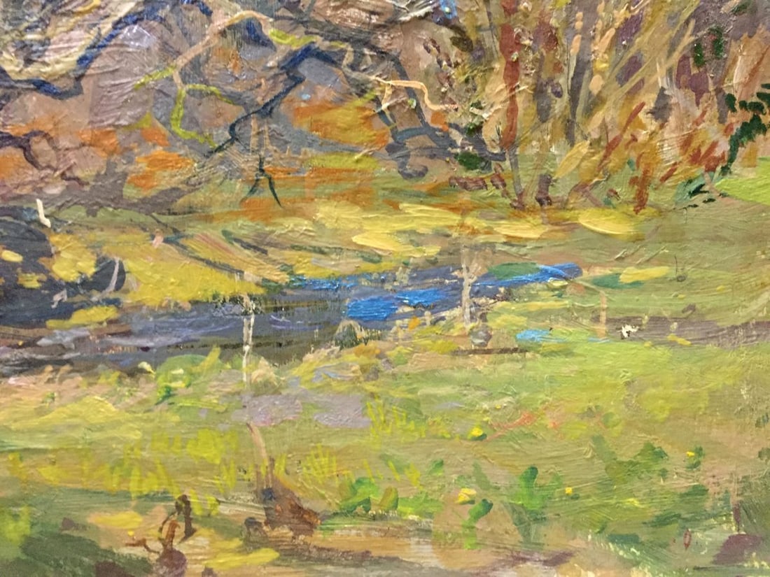 Oil painting Golden autumn Ol'khov Vladimir - 7