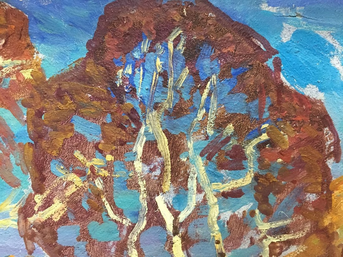 Oil painting Forest landscape Gaiduk Viktor Kirillovich - 3