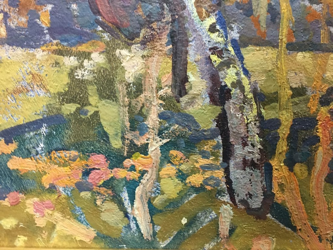 Oil painting Forest landscape Gaiduk Viktor Kirillovich - 6