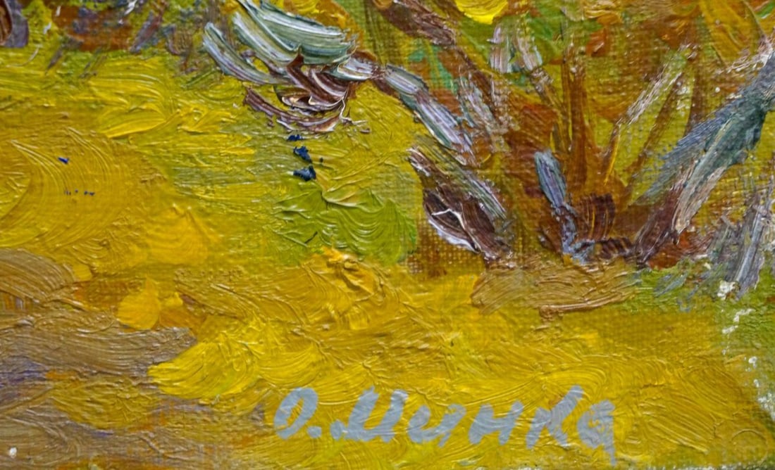 Oil painting Autumn has come Mynka Alexander Fedorovich - 6