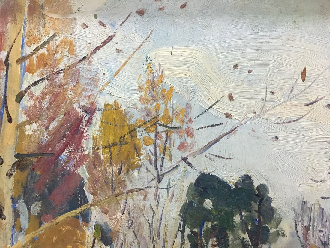 Oil painting Autumn Gantman Moses Faybovich - 2