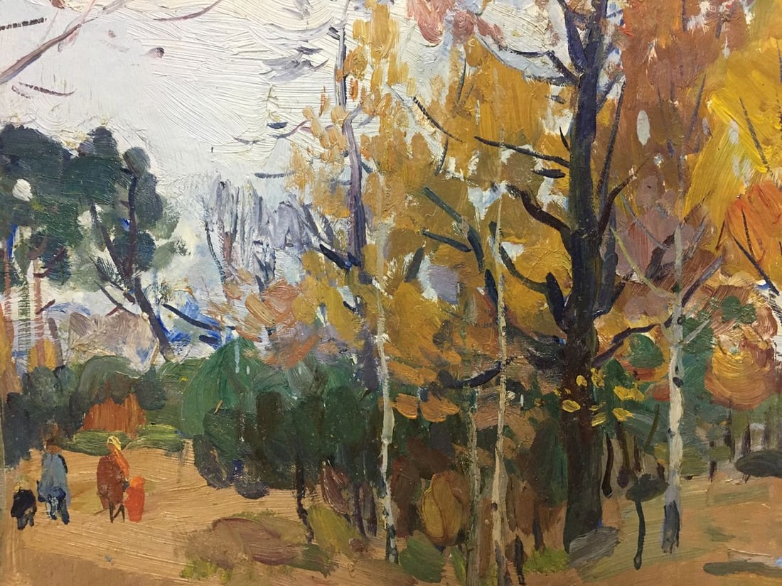 Oil painting Autumn Gantman Moses Faybovich - 5