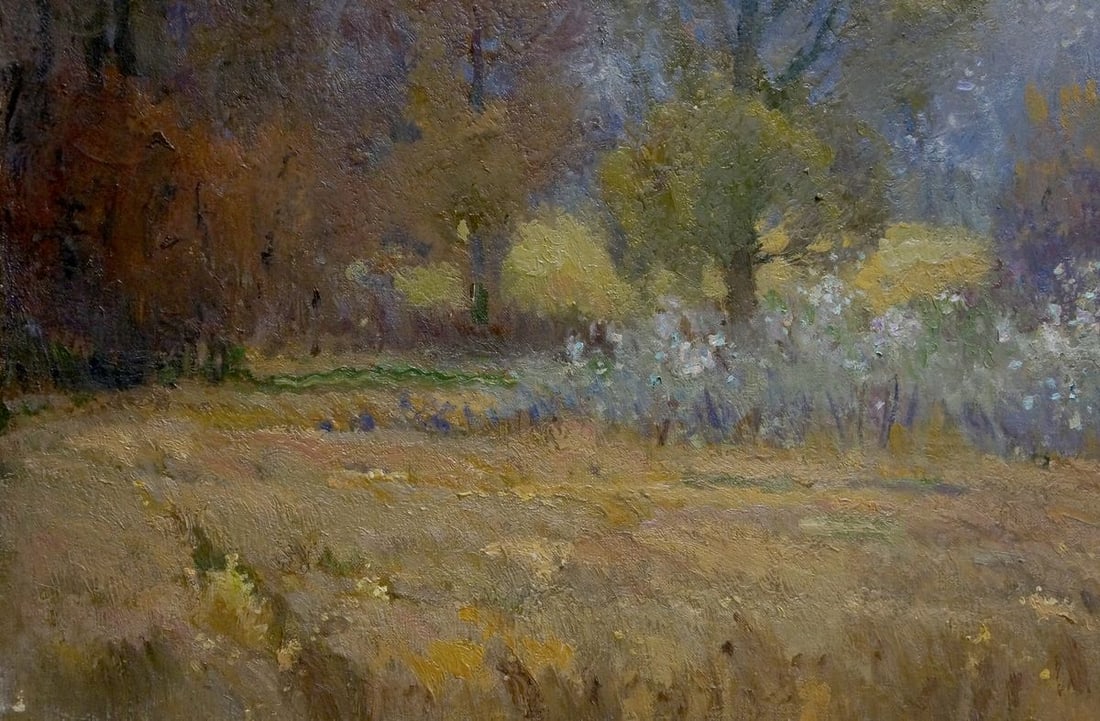 Oil painting Near the forest Mynka Alexander Fedorovich - 2
