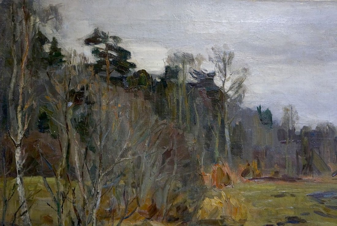 Oil painting Closer to the forest Sokolov Vasily Vasilievich - 3