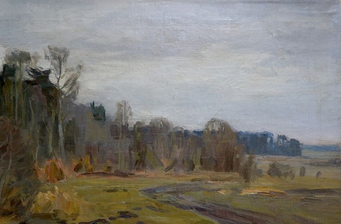 Oil painting Closer to the forest Sokolov Vasily Vasilievich - 4