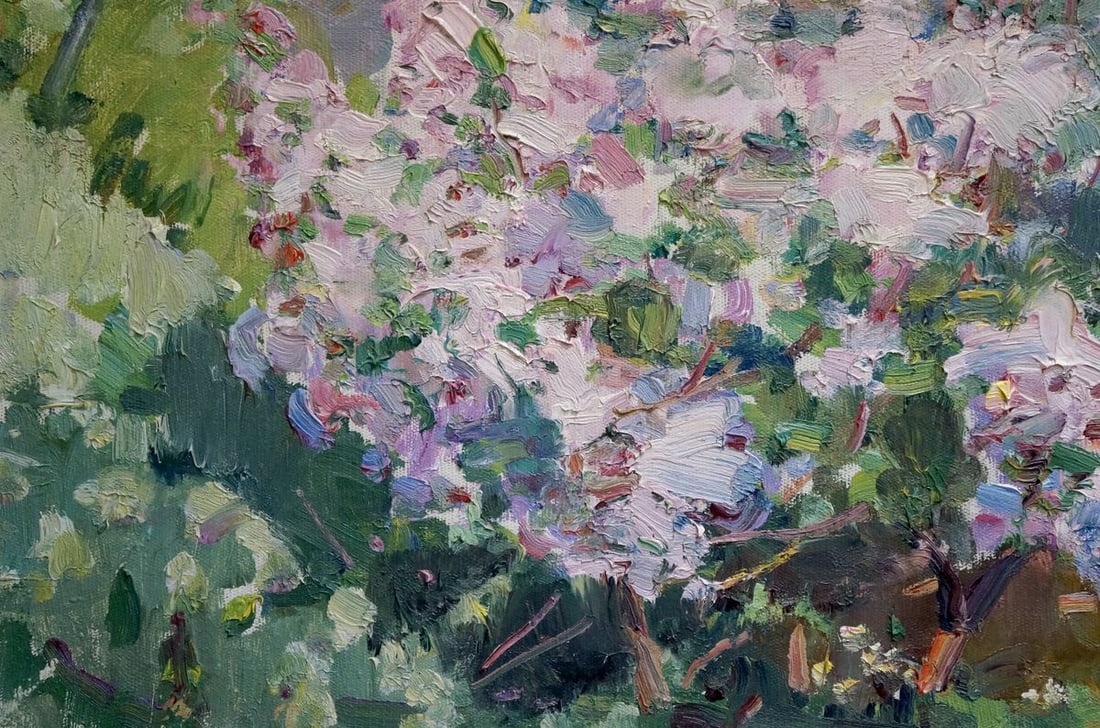 Oil painting Lilac blooms Artym Olga Markovna - 2