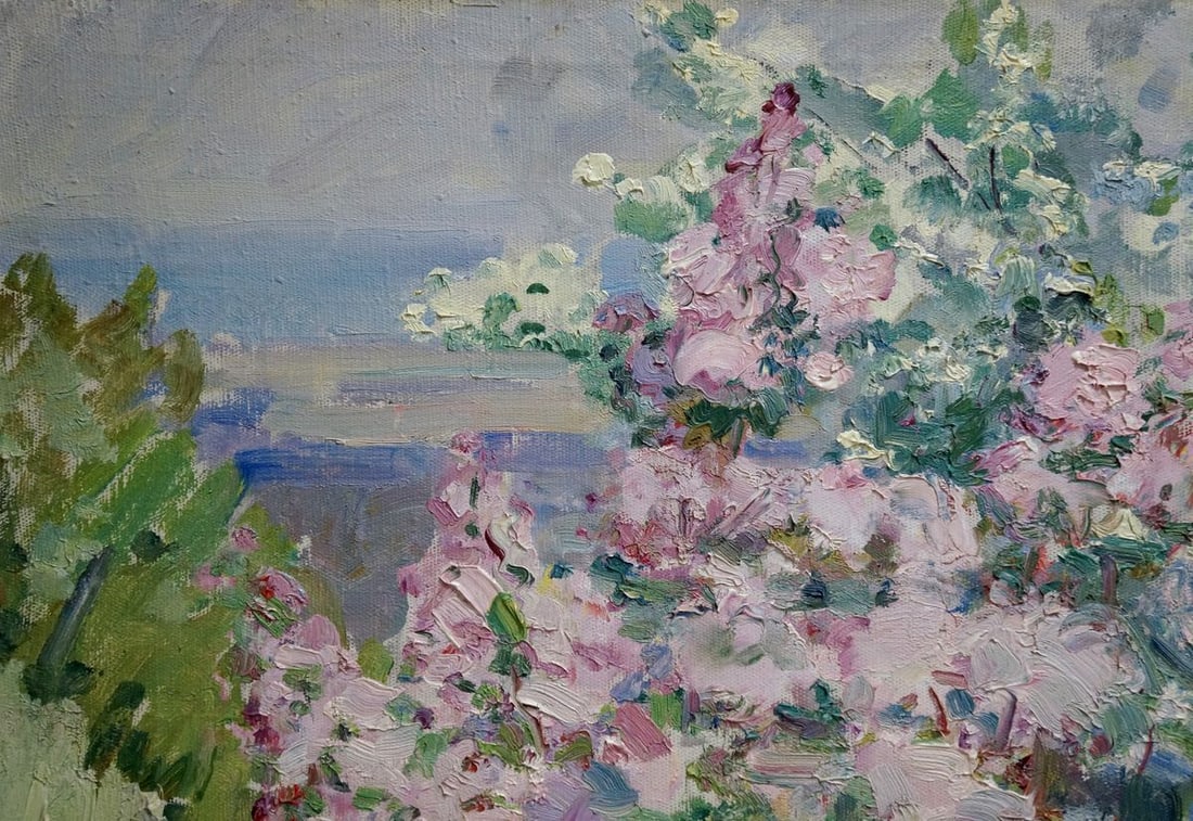 Oil painting Lilac blooms Artym Olga Markovna - 3