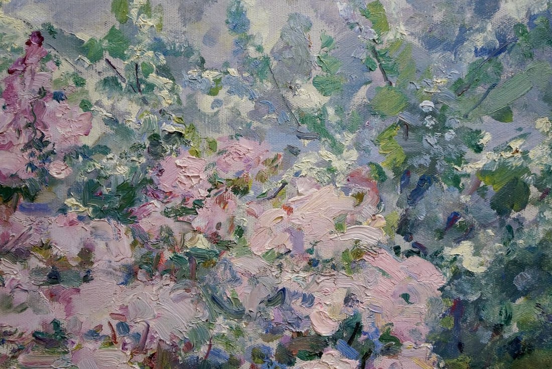 Oil painting Lilac blooms Artym Olga Markovna - 4