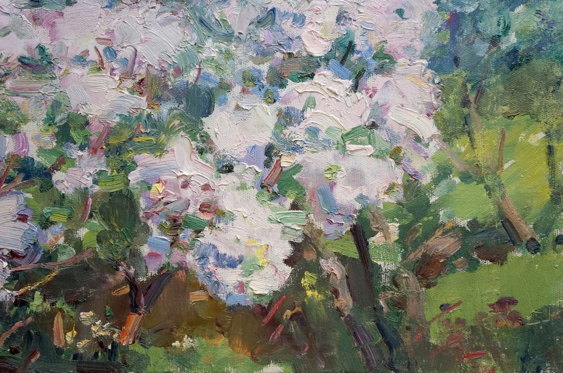 Oil painting Lilac blooms Artym Olga Markovna - 5
