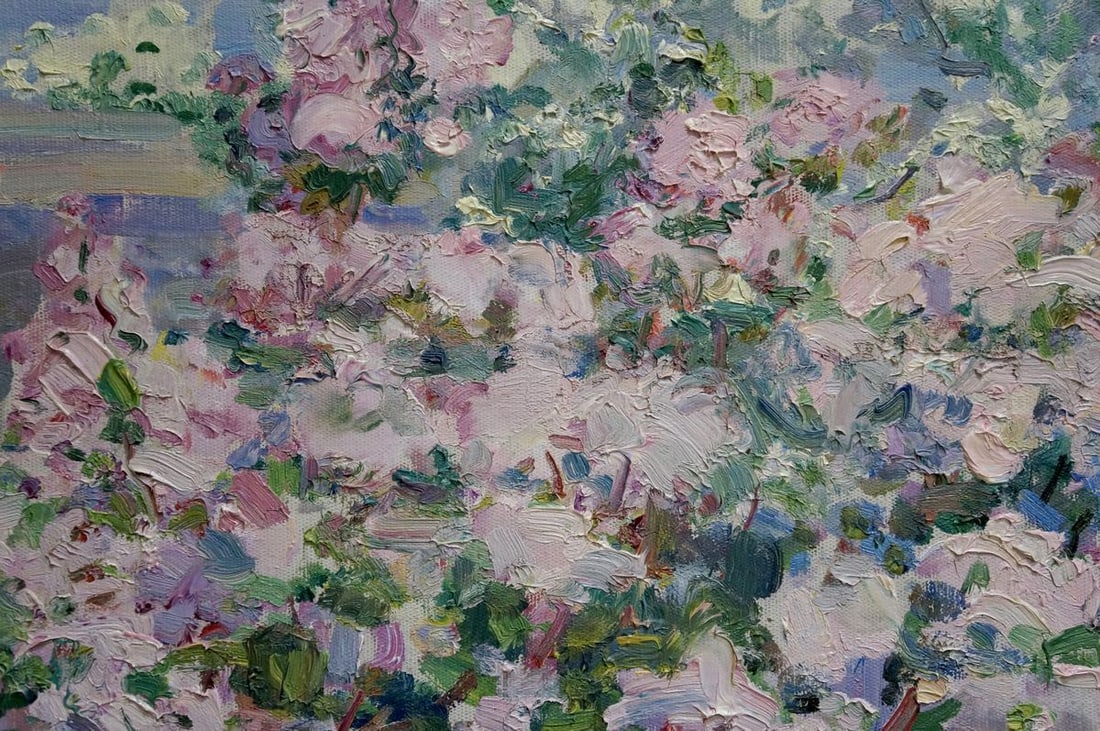 Oil painting Lilac blooms Artym Olga Markovna - 6