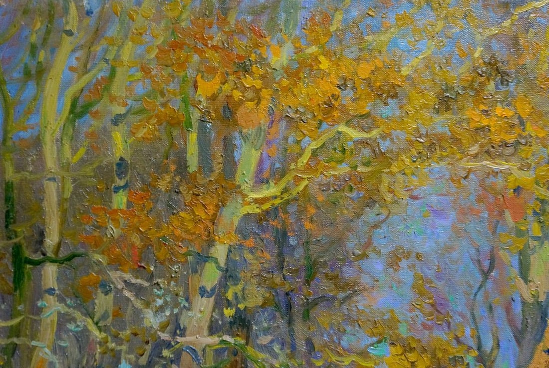 Oil painting Gold autumn Mynka Alexander Fedorovich - 3