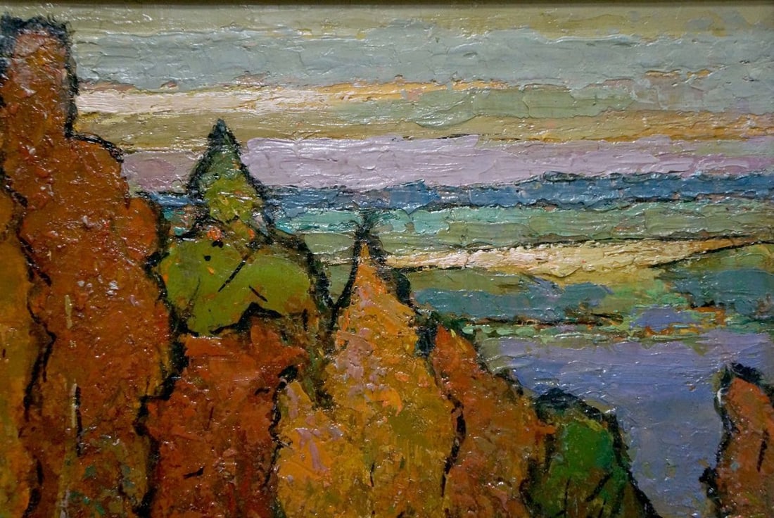 Oil painting Landscape Konstantinopol'skiy Adol'f Markovich - 4