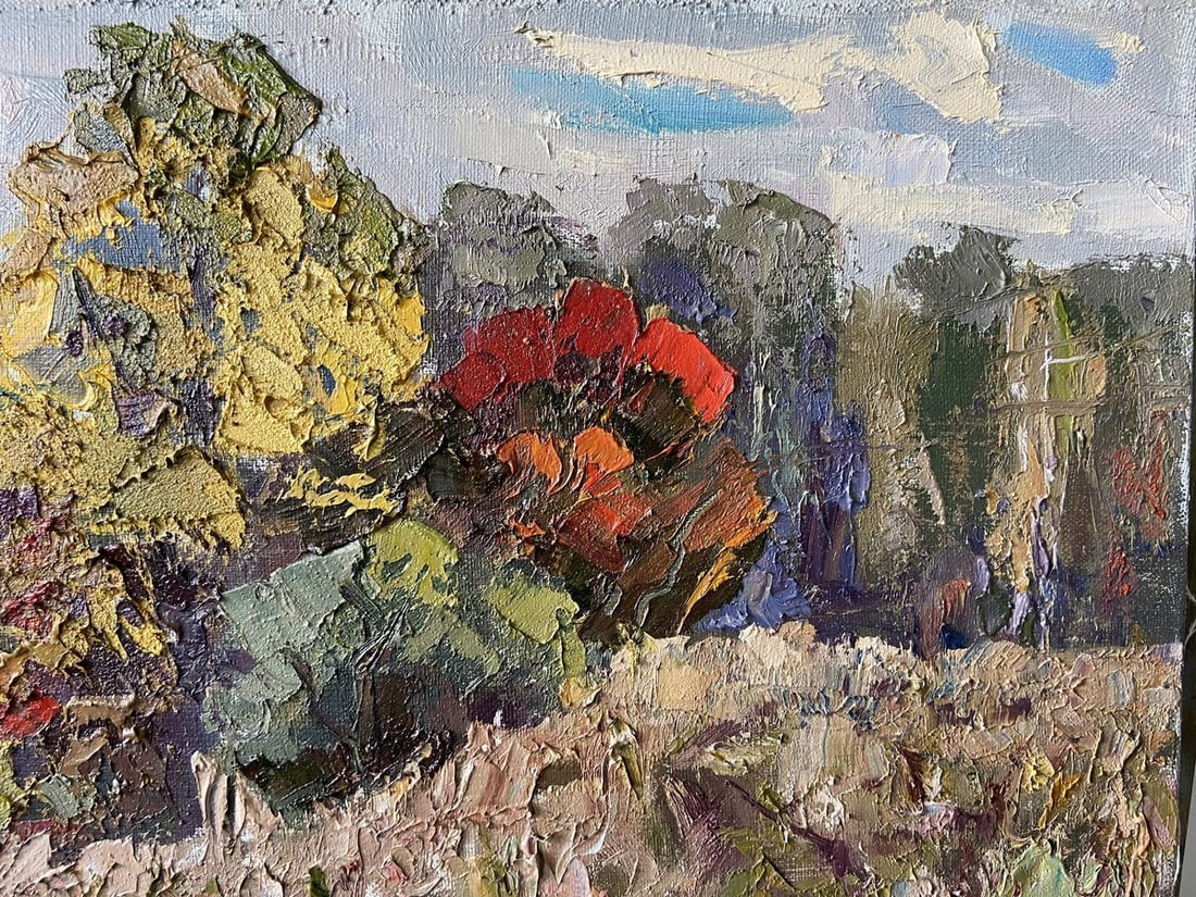 Oil painting Early autumn Kapotenko Ivan Ivanovich - 3