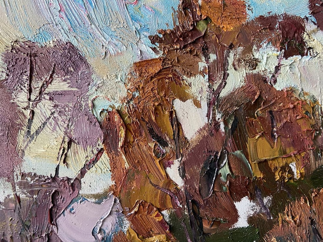 Oil painting In the woods Kapotenko Ivan Ivanovich - 2