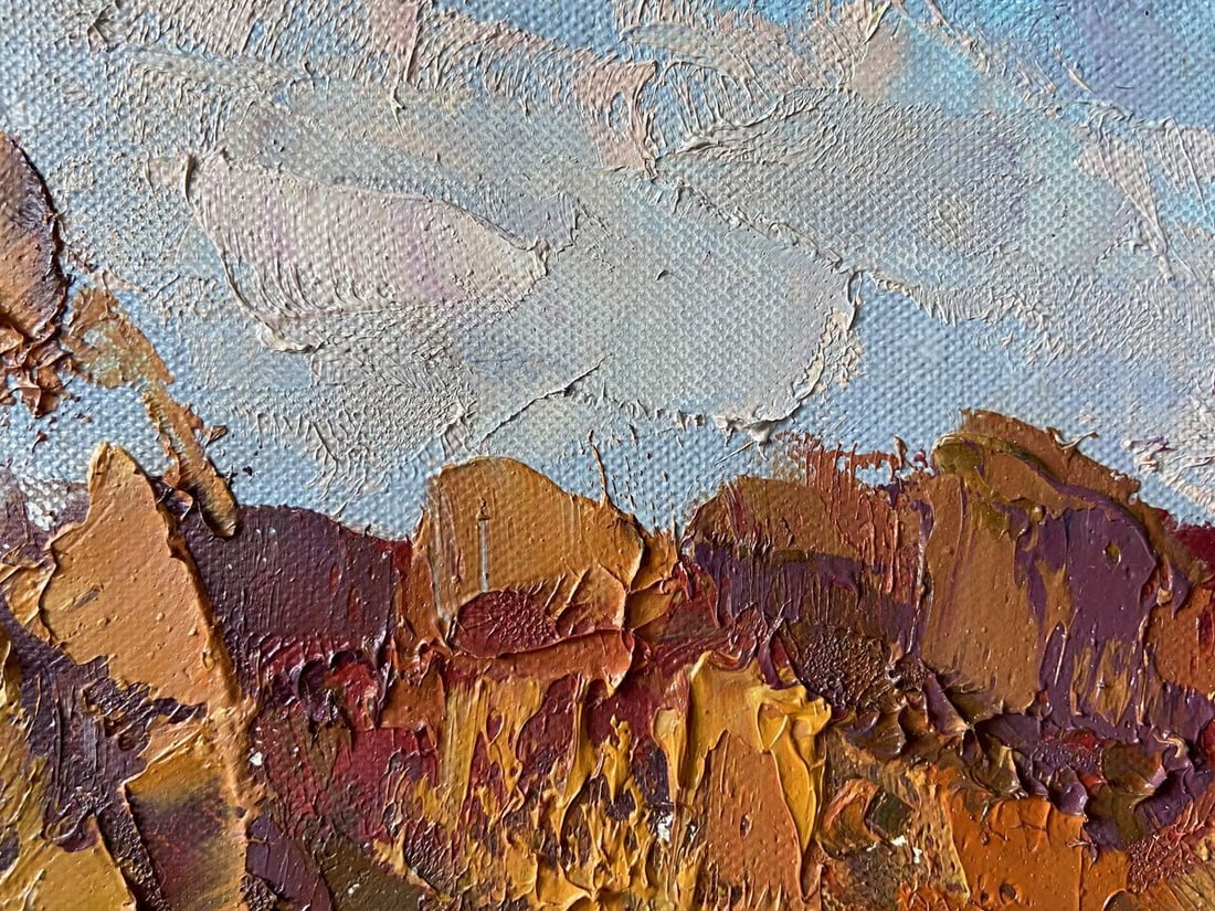Oil painting Autumn in Nikolayevshchina Kapotenko Ivan Ivanovich - 5