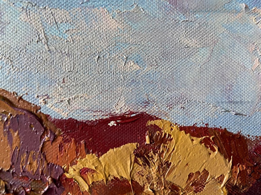 Oil painting Autumn in Nikolayevshchina Kapotenko Ivan Ivanovich - 6