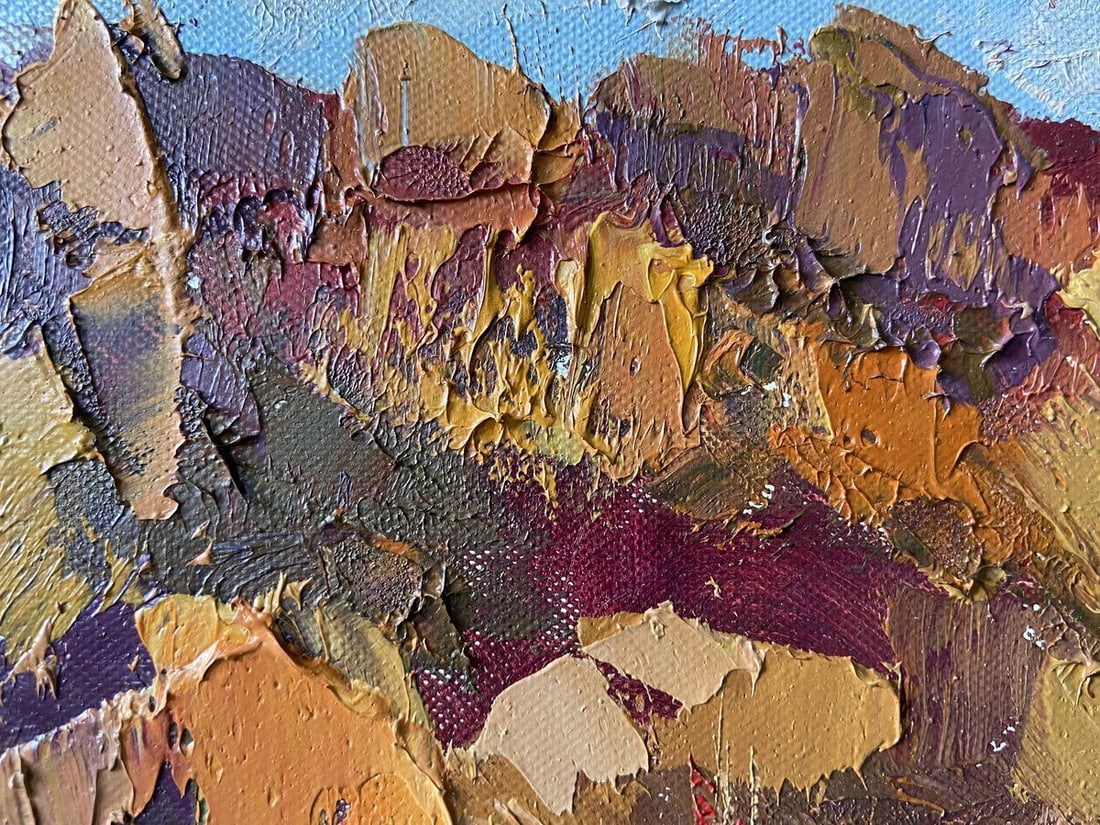 Oil painting Autumn in Nikolayevshchina Kapotenko Ivan Ivanovich - 8