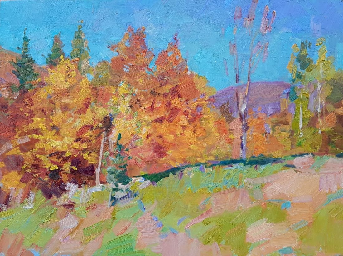 Oil painting Lawn Tepeta Miacheslav (1 of 1)