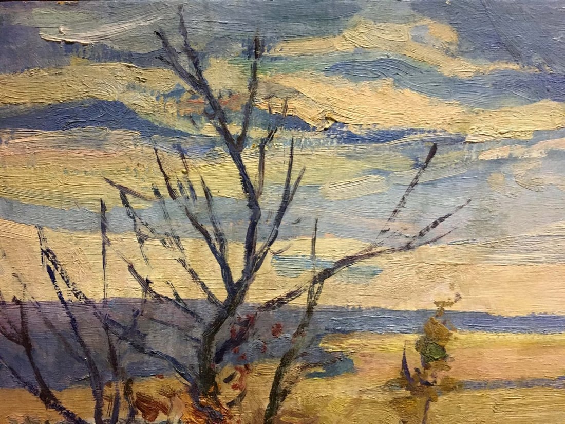 Oil painting Sunny day Gantman Moses Faybovich - 2