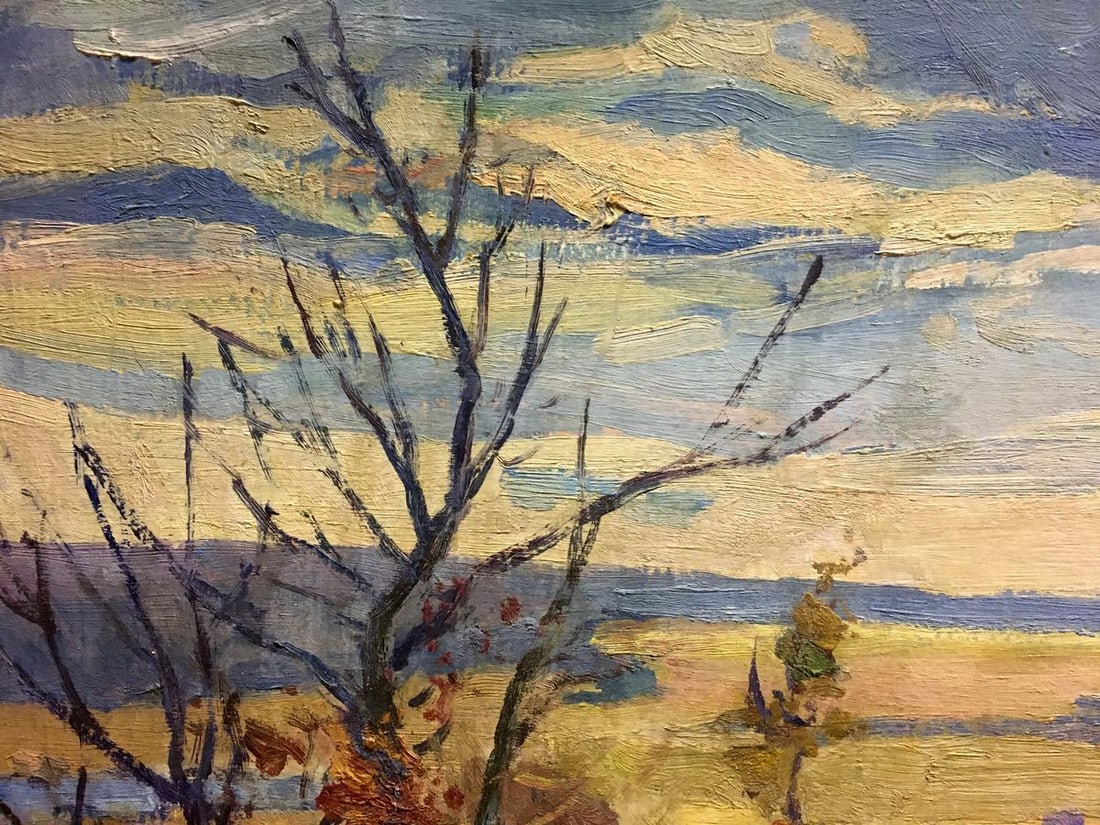 Oil painting Sunny day Gantman Moses Faybovich - 7
