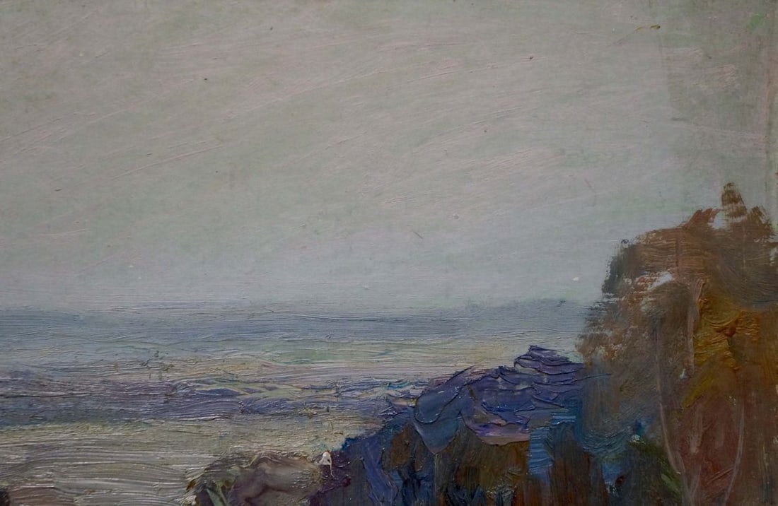 Oil painting Mainly cloudy Gantman Moses Faybovich - 4
