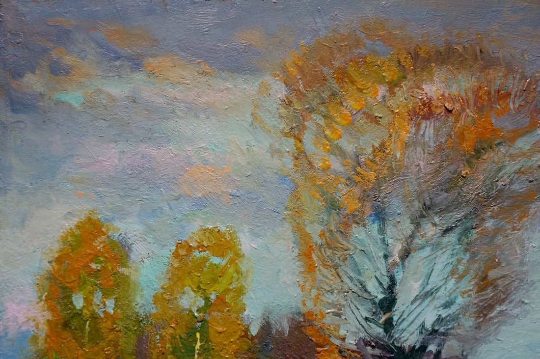 Oil painting Evening came Mynka (Minka) Alexander Fedorovich - 3