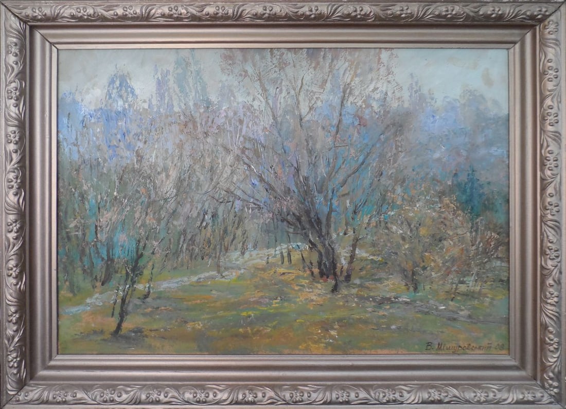 Oil painting in November Mishurovsky V. V. (1 of 10)